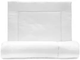 Prabangus New Baby mikropluošto užpildas pagalvei ir antklodei 90 x 120 cm, balta