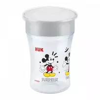 Magic NUK 360° puodelis kūdikiui Mickey Mouse (8+ mėn.) 230 ml