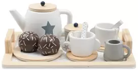 Vaikiškas medinis arbatos rinkinys Montessori Baby Mix