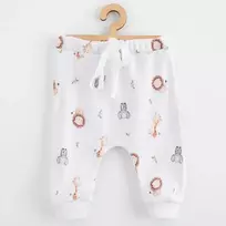 Vaikiškos medvilninės jogger kelnės New Baby For Babies safari