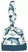 Kūdikių medvilninis kepurės-šaliko komplektas Nicol Dolphin, dydis 56/62