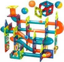 Lavinamasis Magnetinis 3D konstruktorius, 96 elementų