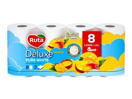 Tualetinis popierius Rūta DELUXE MANGO KVAPO 8 RUL, 3 sl