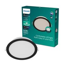 Šviestuvas įleidžiamas Philips LED,16.5W,3000K, Ø16,5,juodas