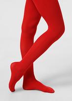 Vaikiškos šiltos pėdkelnės BETTY 80 den Giulia, spalva scarlet, 152/158 cm