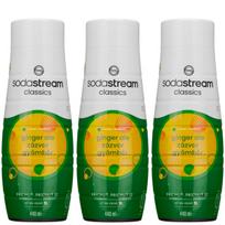 3x "SodaStream" imbierinis sirupas 440ml