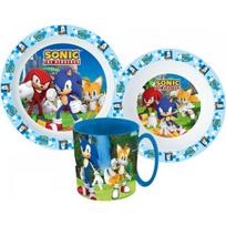 Stalo indų rinkinys „Sonic the Hedgehog“, su 350 ml puodeliu