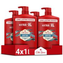 Old Spice Deep Sea Dušo Želė Ir Šampūnas Vyrams, 4x1000 ml