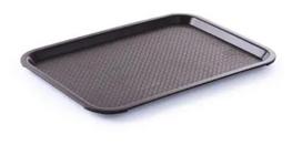 Padėklas FAST FOOD, plastikinis, rudas, 35 x, LDUNOB8711369878842