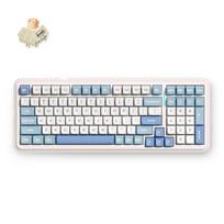 MCHOSE K99 V2 - US Layout - Icy Creamsicle Linear - Sky Blue Wireless Keyboard