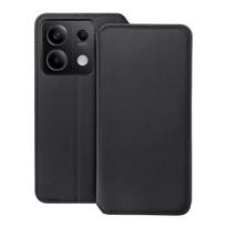 Dvigubos kišenės dėklas telefonui XIAOMI Redmi Note 13 5G juodas