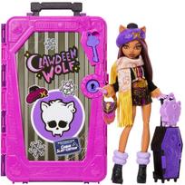 Kolekcinė lėlė Monster High Skulltimate Secrets Clawdeen Wolf, įvairių spalvų