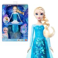 Interaktyvi dainuojanti lėlė su šviesos efektais Disney Frozen Elsa, mėlyna