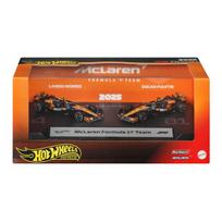 Kolekcinis lenktyninių automobilių rinkinys Hot Wheels Premium McLaren Formula 1 JMM91, oranžinis/juodas, 2 vnt.