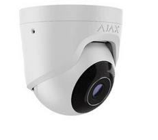AJAX TurretCam 5Mpix 4mm Balta – Išmani 5MP IP apsaugos kamera su dirbtiniu intelektu
