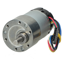 Variklis su pavara 37Dx73L 131:1 12V 76RPM + CPR 64 enkoderis - Pololu 4756