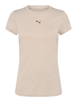 PUMA - Ess Centered Cat Logo Tee - Sportiniai marškinėliai - Smėlio