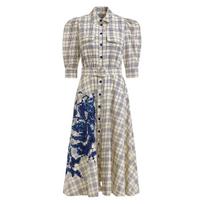 Midi suknelė moterims, Balta, 1 sequin midi-dress