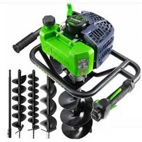 Benzininis žemės grąžtas Wuber W74324, su priedais, 1,5 kW