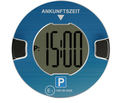 ooono Park elektronische Parkscheibe blau
