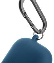 UNIQ Nexo Case AirPods 4 + Ear Hooks Silicone Pacific Blue