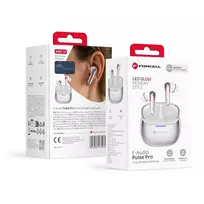 Forcell F-Audio Pulse Pro ANC + ENC Wireless In-Ear TWS Earbuds silver