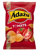 Ādažu Čipsi Čipsi ĀDAŽU Tomātu, 130g