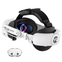VortexVR Elite galvos dirželis su 10000 mAh baterija | skirta Meta Quest 3 / 3S / 2