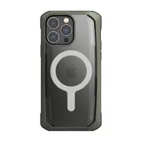 Raptic X-Doria Secure Apple iPhone 14 Pro su MagSafe armored dėklas telefonui žalios spalvos