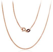 Auksinė grandinėlė Spiga 1, 2 mm, Raudonas Auksas 585 praba