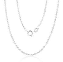 Sidabrinė grandinėlė Rope 2 mm, Sidabras 925 praba