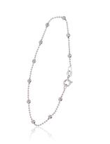 Sidabrinė grandinėlė Bead 1-3 mm, Sidabras 925 praba, rodis (padengti)