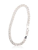Sidabrinė grandinėlė Crandmother 4, 9 mm, briaunų apdirbimas deimantu, Sidabras 925 praba