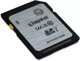 KINGSTON 16GB SDHC atminties kortelė, cl10