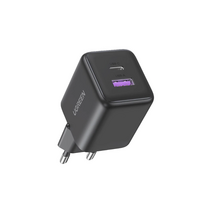 Ugreen X516 30W GaN Laidinis įkroviklis 1x USB-A 1x USB-C - pilkos spalvos