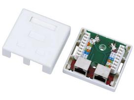 "Alantec" GN004 laidų jungtis RJ45 balta, BOXAECGN004