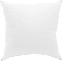 Pagalvė FULDA 50 x 50 cm 100% žąsų pūkai ir plunksnos Balta
