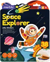 „mierEdu“ – želė lipdukai – kilnojami – kosmoso tyrinėtojas (ME265)