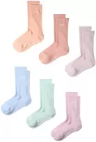 Kojinės Nike Everyday Elevated 6 par kolorowe HQ8021 908 (35-37,5)