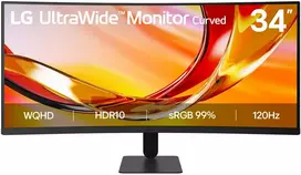 LG 34U601B-B.AEUQ - 34 colių biuro monitorius 120 Hz