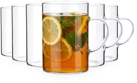 Stiklinės su rankenėlėmis, 290 ml, 6 vnt.