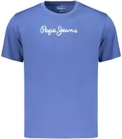MĘSKA KOSZULKA Z KRÓTKIM RĘKAWEM PEPE JEANS, mėlyna