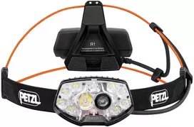 Žibintas - Petzl NAO RL 1500 Liumenų, 3200 mAh Įkraunamas, Vandeniui Atsparus Juodas