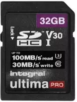 Atminties kortelė - Integral UltimaPro 32GB SDHC 100/30MB/s