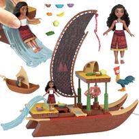 Mattel Disney Vaiana 2 laivas su lėle ir priedais ZA6702