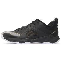 LiNing Ranger 6 Lite Fabric Synthetic Leather Shock Absorption Non-Slip Wear-Resistant Low-Top Badminton Shoes Unisex Shoes Black White AYTS012-3 40⅓
