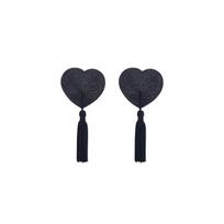 Secret spark Nipple Covers with Tassels – Black – One Size, Secret spark Nipple Covers with Tassels – Black – One Size