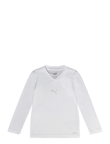 PUMA - Teamgoal Baselayer Tee Ls Jr. - Apatinės kelnės - Balta