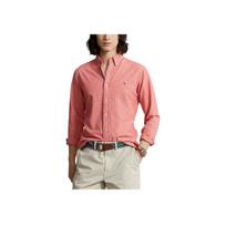 Polo Ralph Lauren Solid Color Pony Embroidered Single-Breasted Long Sleeve Shirt Men shirts Pink 710900624-001 S