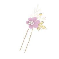 Korean Bridal Hairpiece: Mori Style Pearl & Flower Comb for Sweet Photo Styling